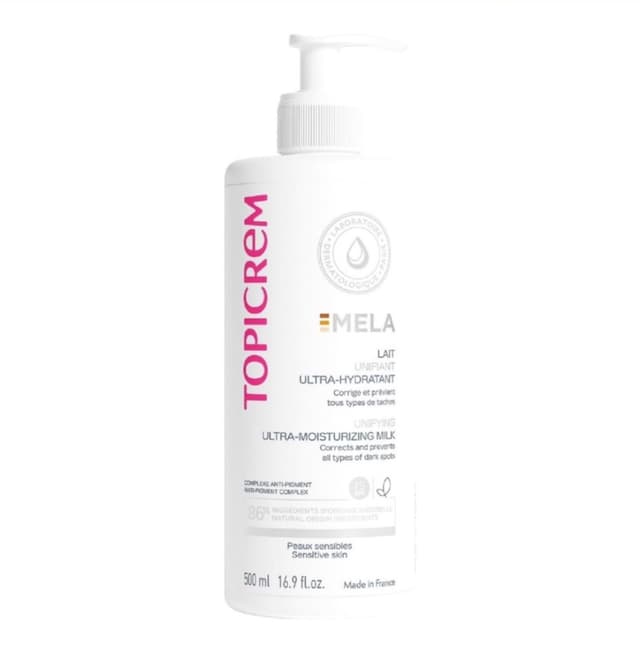 Topicrem Mela Unifying Ultra-Moisturizing Milk Spf 15